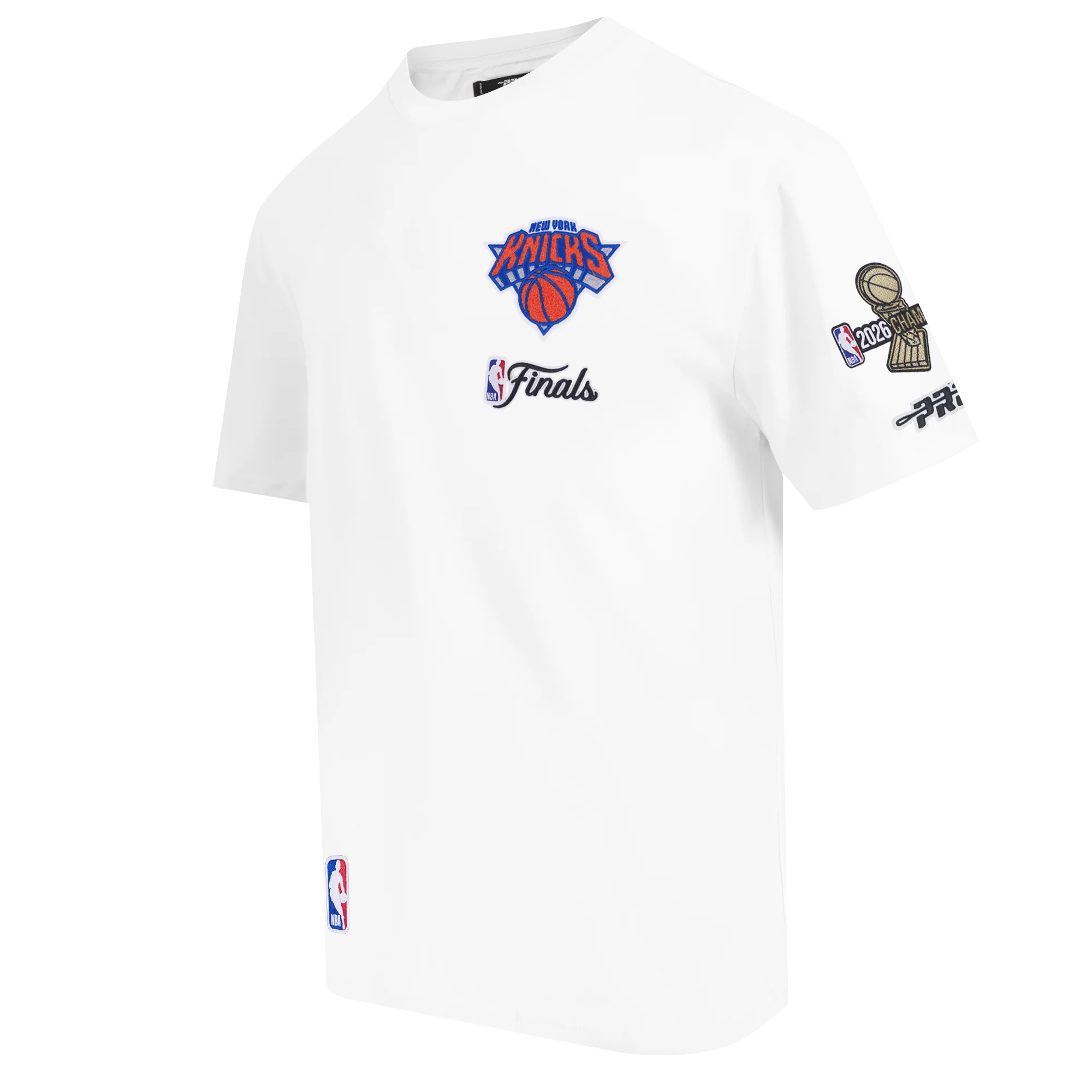 NEW YORK KNICKS 2026 NBA CHAMPIONSHIP MEN'S S/S TEE (WHITE) - Image 4