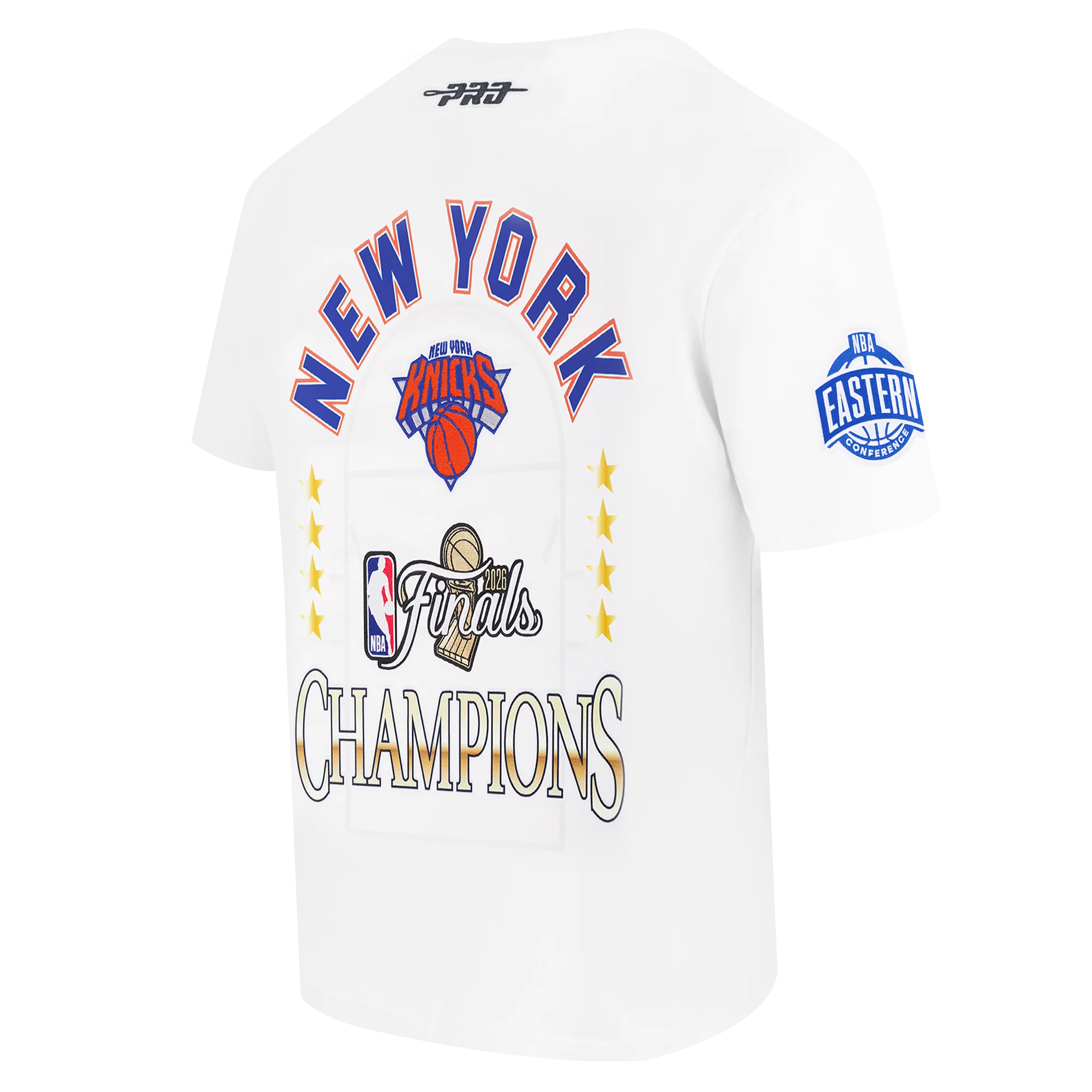NEW YORK KNICKS 2026 NBA CHAMPIONSHIP MEN'S S/S TEE (WHITE) - Image 6