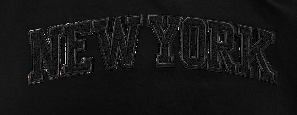 NBA NEW YORK KNICKS CLASSIC 3BK MEN'S S/S TEE (BLACK) - Image 7