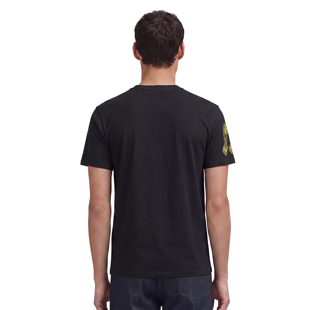 NBA NEW YORK KNICKS HOME TOWN MEN'S S/S TEE (BLACK) - Image 2