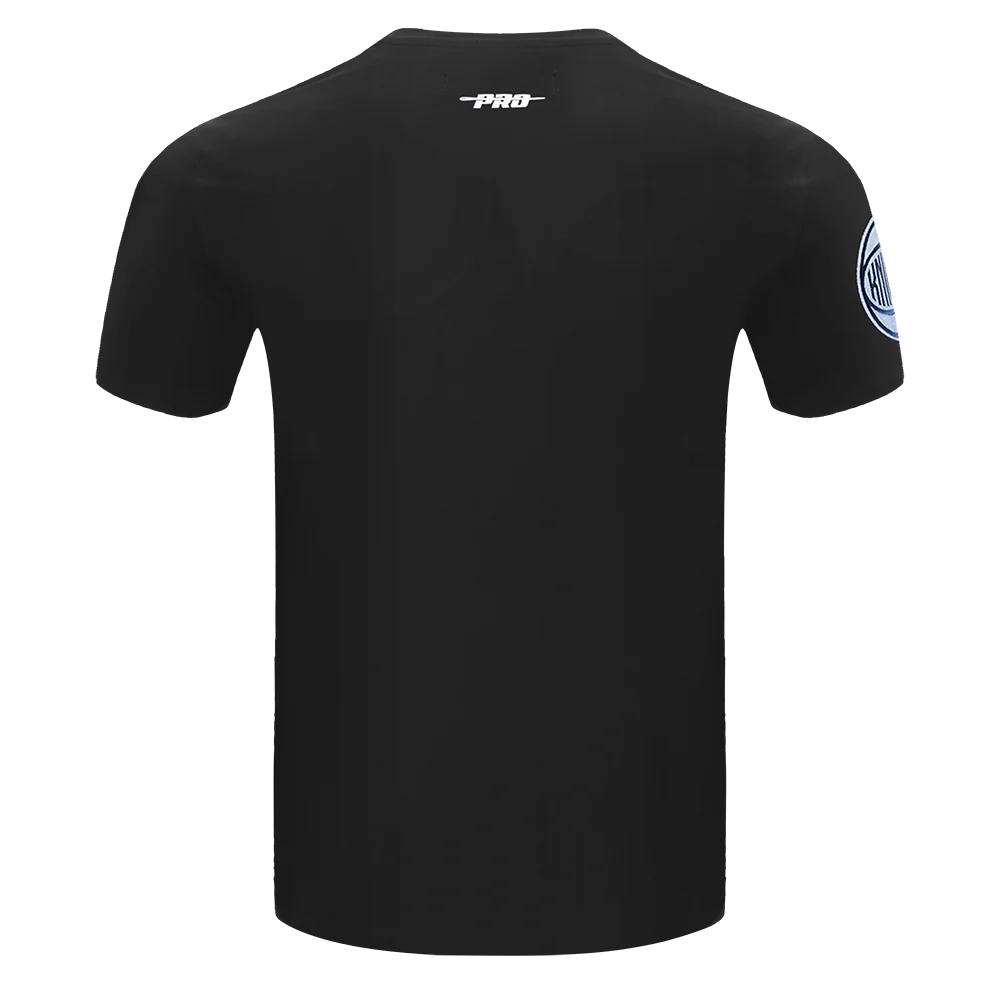 NBA NEW YORK KNICKS VARSITY BLUES MEN'S TEE (BLACK) - Image 7