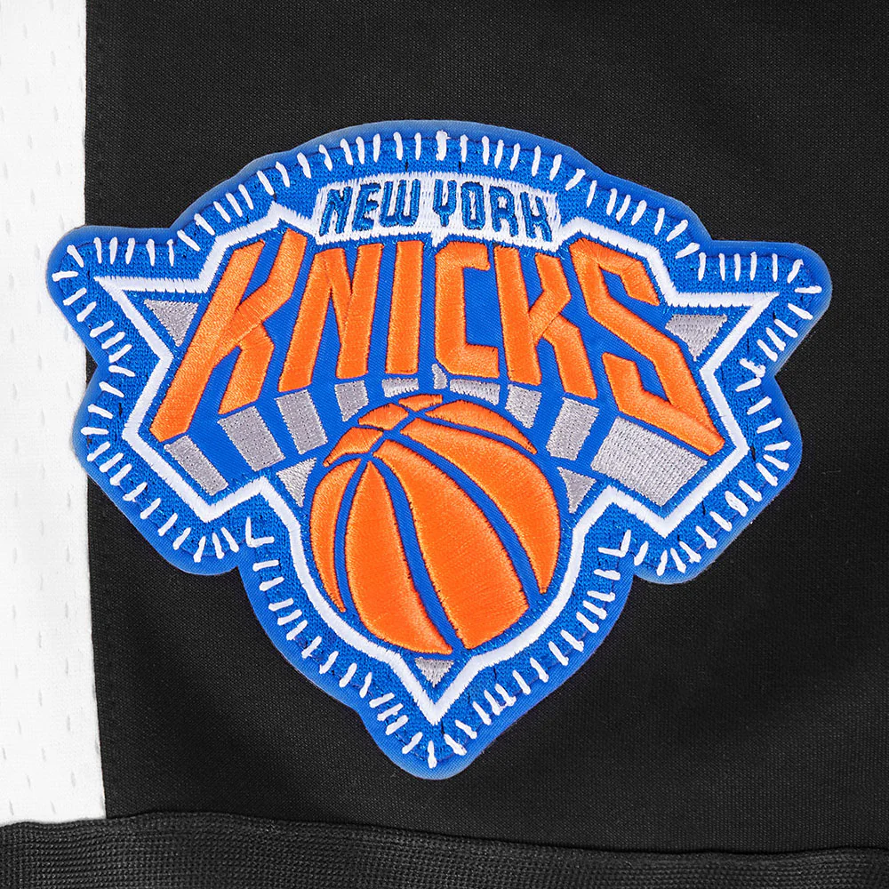 NBA NEW YORK KNICKS DIY PICK STITCH MEN'S DOUBLE KNIT 2.0 SHORT (BLACK) - Image 5