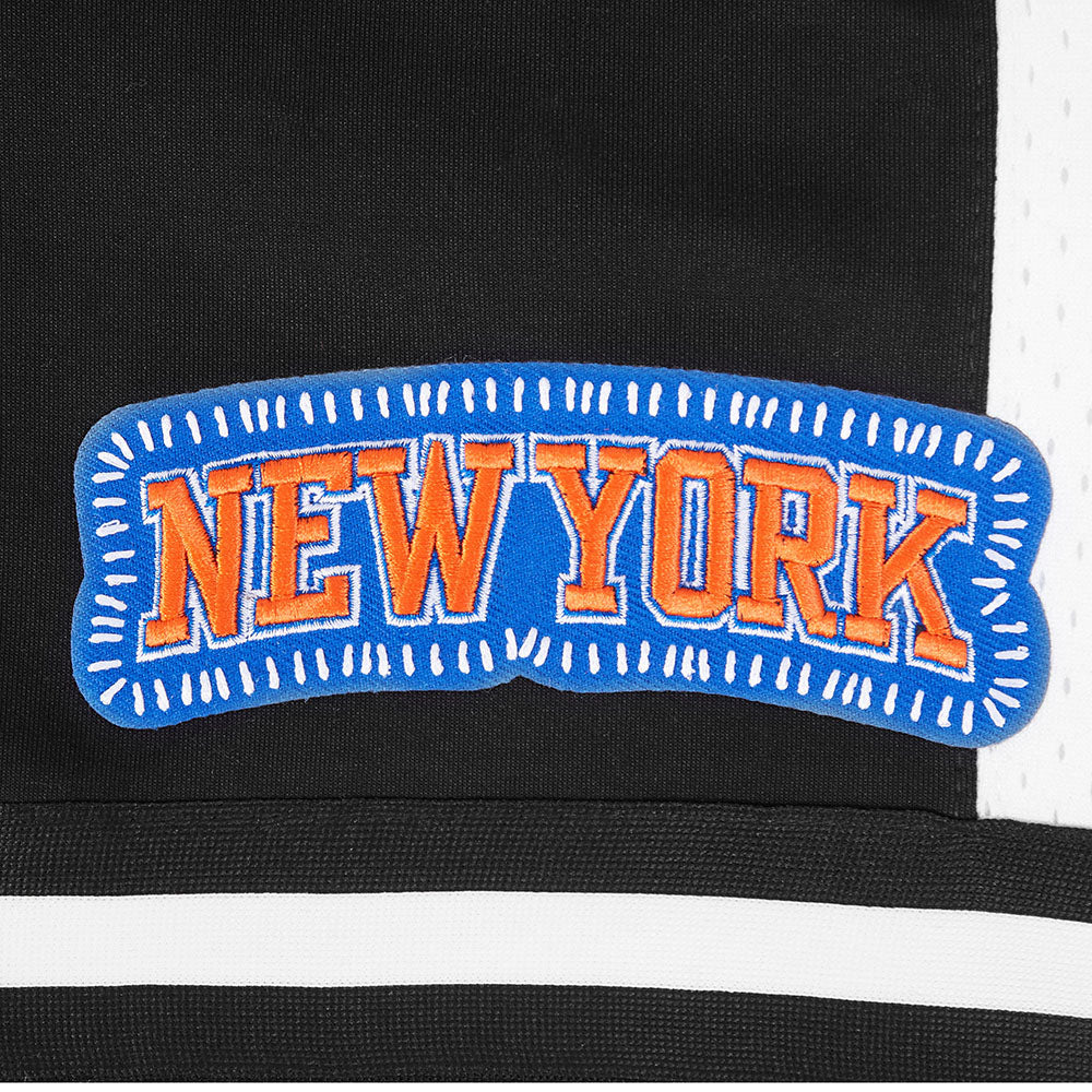 NBA NEW YORK KNICKS DIY PICK STITCH MEN'S DOUBLE KNIT 2.0 SHORT (BLACK) - Image 6