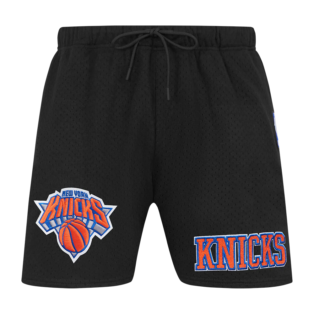 NBA NEW YORK KNICKS SOUVENIR MEN'S MESH SHORT (BLACK) - Image 8