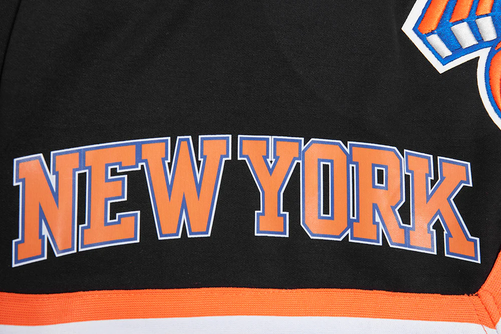 NBA NEW YORK KNICKS CLASSIC CHENILLE MEN'S SHORT (BLACK) - Image 15