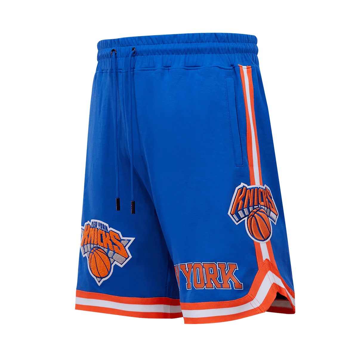 NBA NEW YORK KNICKS CLASSIC CHENILLE MEN'S SHORT (ROYAL BLUE)