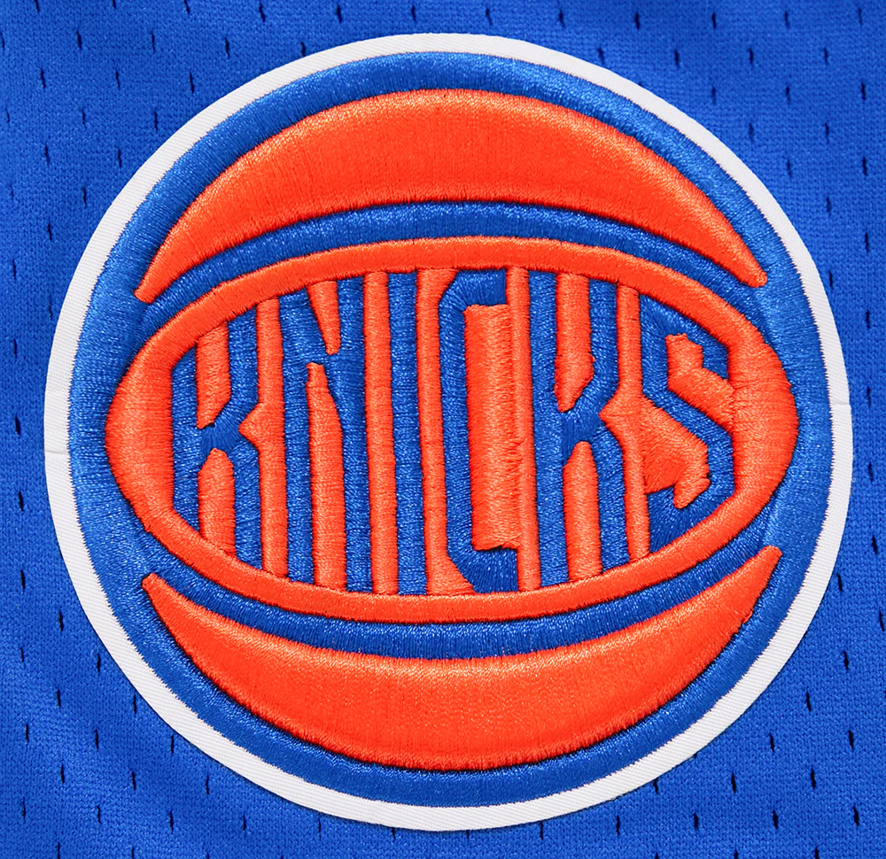 NBA NEW YORK KNICKS RETRO CLASSIC MEN'S 2.0 SHORT (EGGSHELL/ ROYAL BLUE) - Image 5