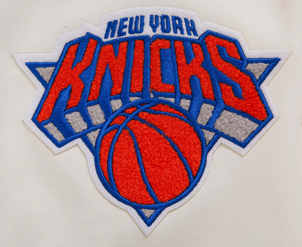 NBA NEW YORK KNICKS RETRO CLASSIC MEN'S 2.0 SHORT (EGGSHELL/ ROYAL BLUE) - Image 7