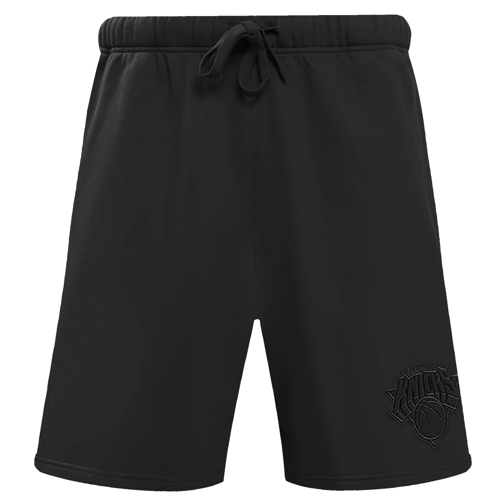 NBA NEW YORK KNICKS NEUTRAL MEN'S SHORT (BLACK) - Image 5