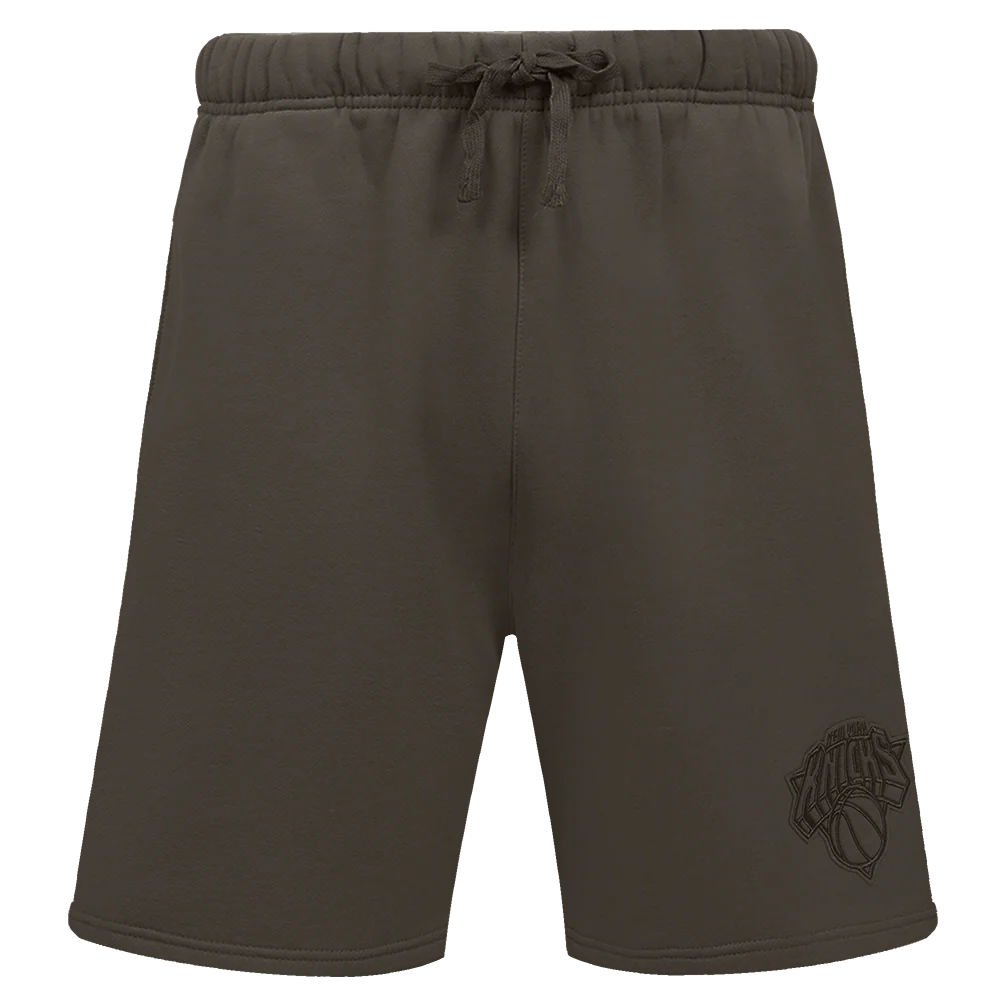 NBA NEW YORK KNICKS NEUTRAL MEN'S SHORT (DARK TAUPE) - Image 5
