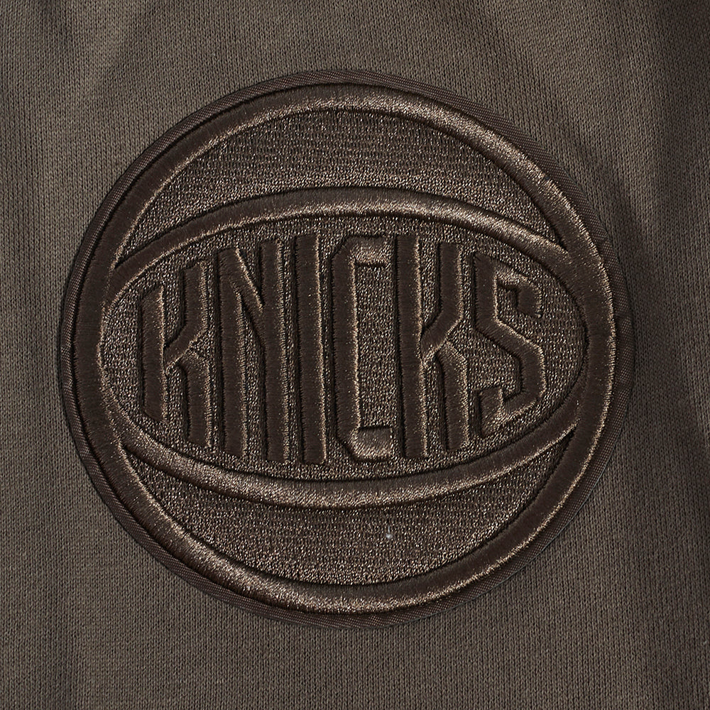 NBA NEW YORK KNICKS NEUTRAL MEN'S SHORT (DARK TAUPE) - Image 8