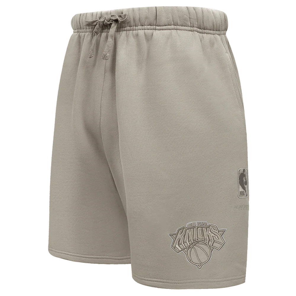 NBA NEW YORK KNICKS NEUTRAL MEN'S SHORT (TAUPE) - Image 4