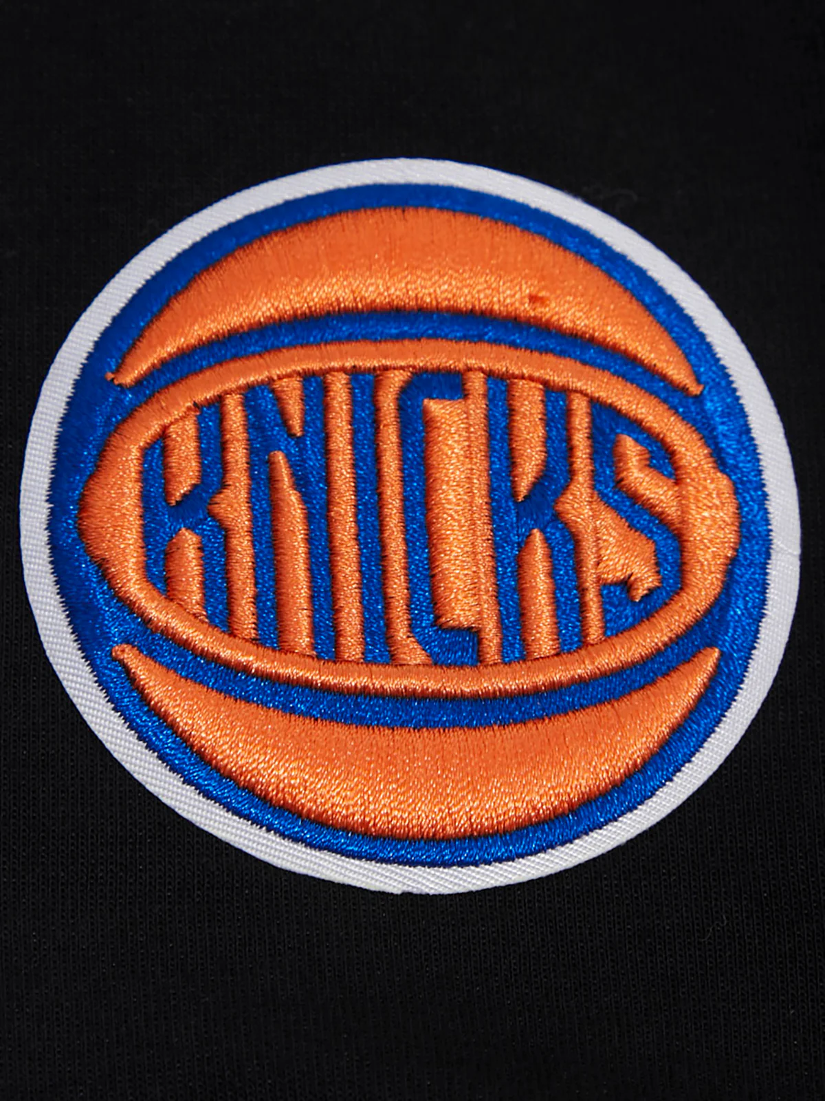 NBA NEW YORK KNICKS CLASSIC CHENILLE MEN'S JOGGER (BLACK) - Image 6
