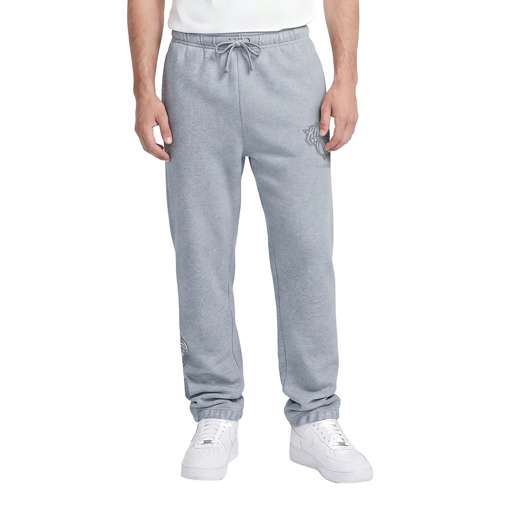 NBA NEW YORK KNICKS NEUTRAL MEN'S SWEATPANT (DARK HEATHER GRAY)