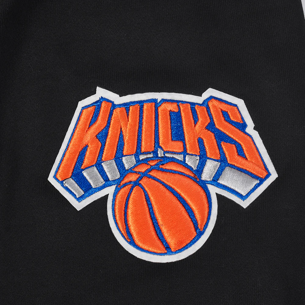 NEW YORK KNICKS MODERN ORIGINALS MEN'S FLC PO HOODIE (BLACK) - Image 6