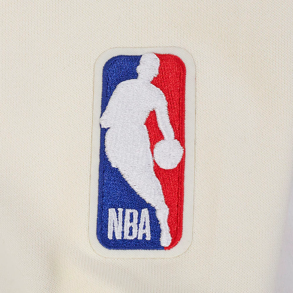 NBA NEW YORK KNICKS CITY EDITION 25-26 MEN'S RIB FLC PO HOODIE (EGGSHELL/ROYAL BLUE) - Image 6