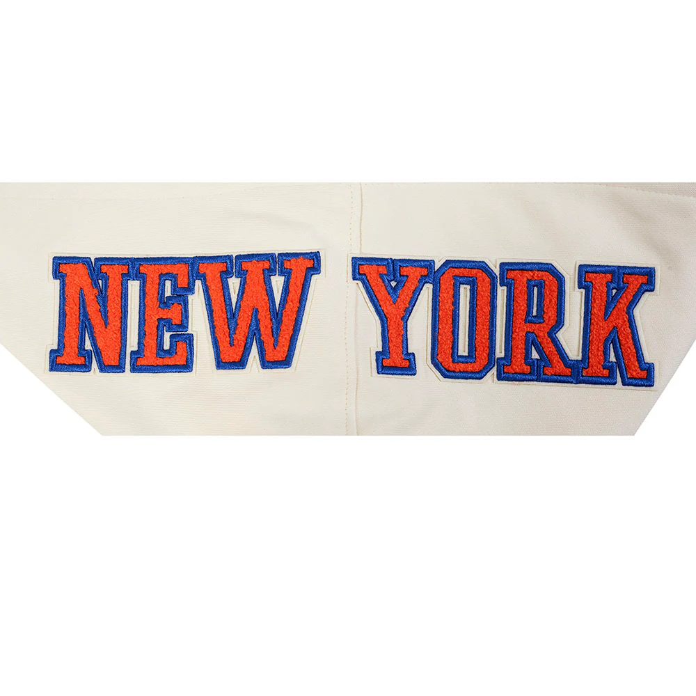 NBA NEW YORK KNICKS CITY EDITION 25-26 MEN'S RIB FLC PO HOODIE (EGGSHELL/ROYAL BLUE) - Image 9