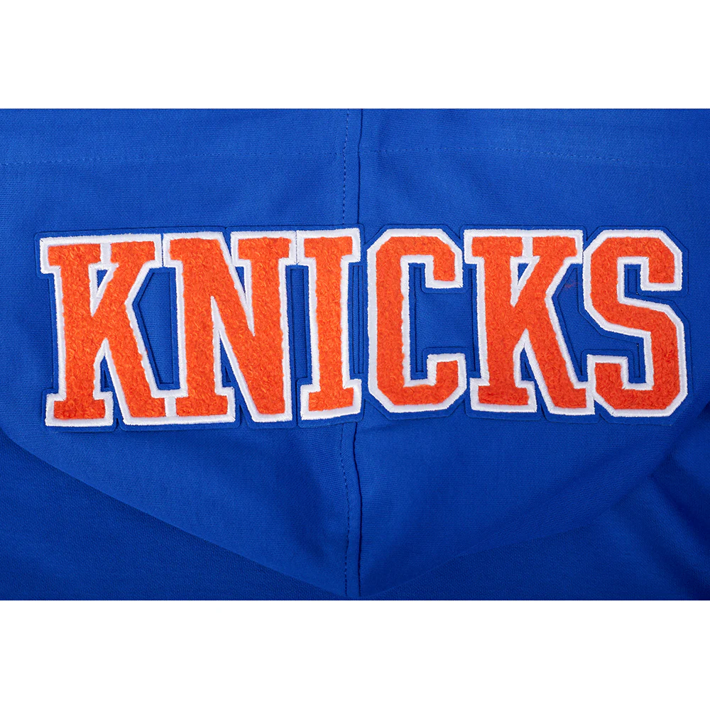 NBA NEW YORK KNICKS MIKAL BRIDGES #25 CLASSIC PLAYER NAME AND NUMBER MEN'S DK PO HOODIE - Image 10
