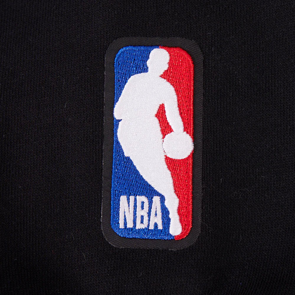 NBA NEW YORK KNICKS PARADISE MEN'S CREWNECK SWEATSHIRT (BLACK) - Image 8