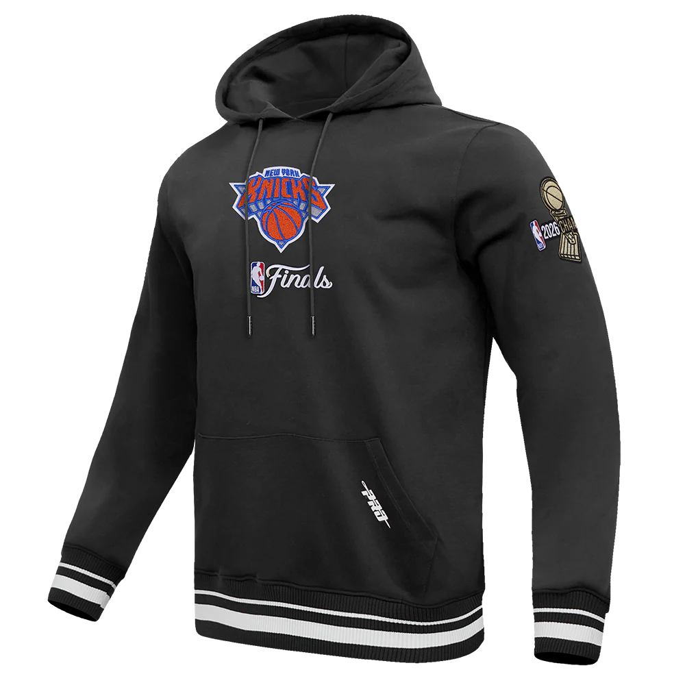 NEW YORK KNICKS 2026 NBA CHAMPIONSHIP MEN'S PULL OVER HOODIE (BLACK) - Image 4