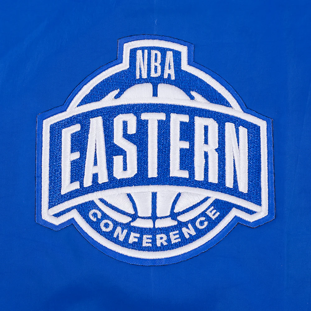 NBA NEW YORK KNICKS PRE GAME MEN'S JACKET (ROYAL BLUE) - Image 9