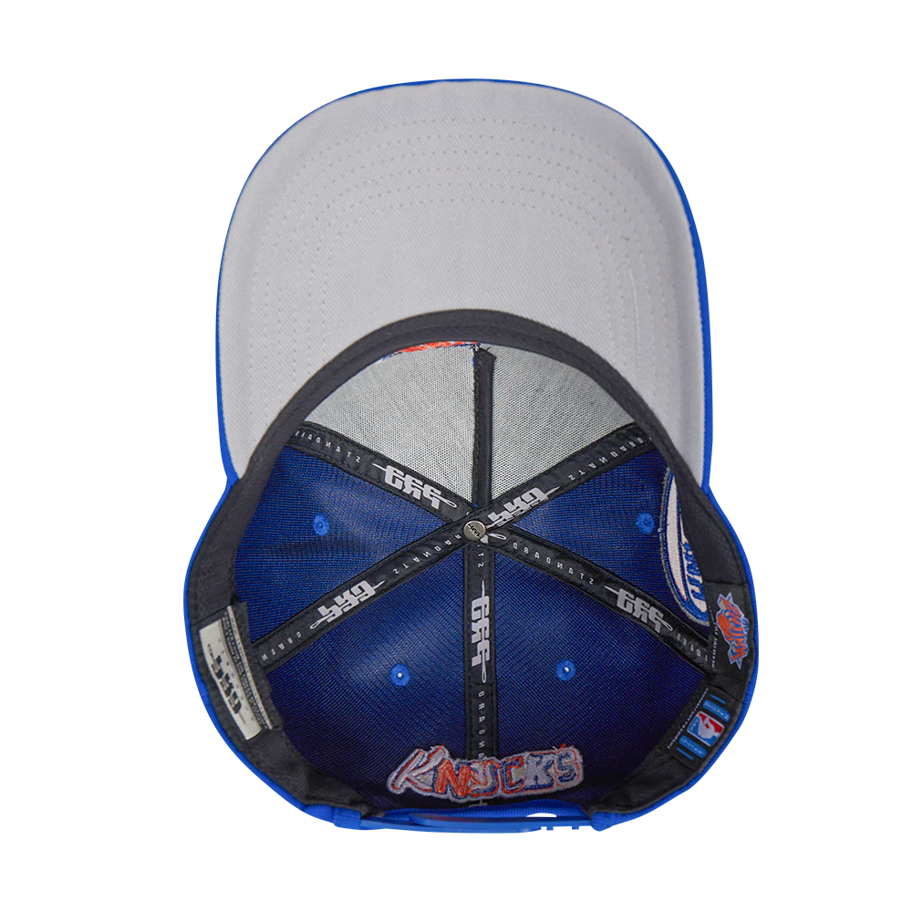 NBA NEW YORK KNICKS CITY RANSOM PINCH FRONT SNAPBACK (ROYAL BLUE) - Image 10
