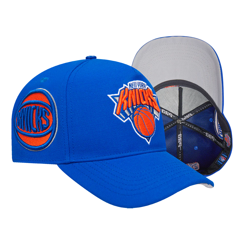 NBA NEW YORK KNICKS CITY RANSOM PINCH FRONT SNAPBACK (ROYAL BLUE) - Image 11