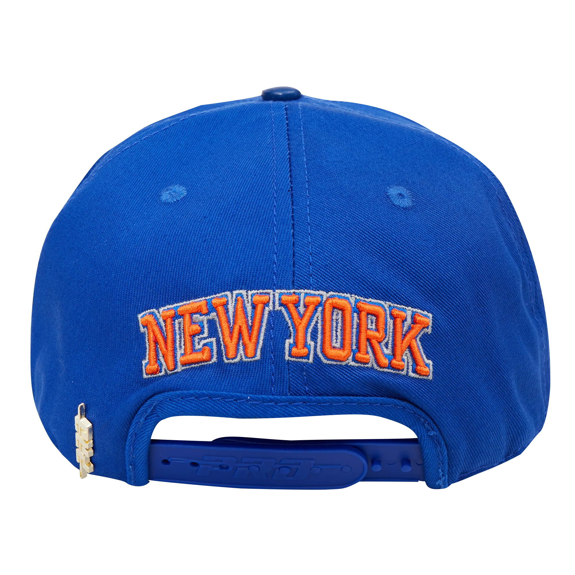 NBA NEW YORK KNICKS WORDMARK AND LOGO UNISEX SNAPBACK HAT (ROYAL BLUE) - Image 4