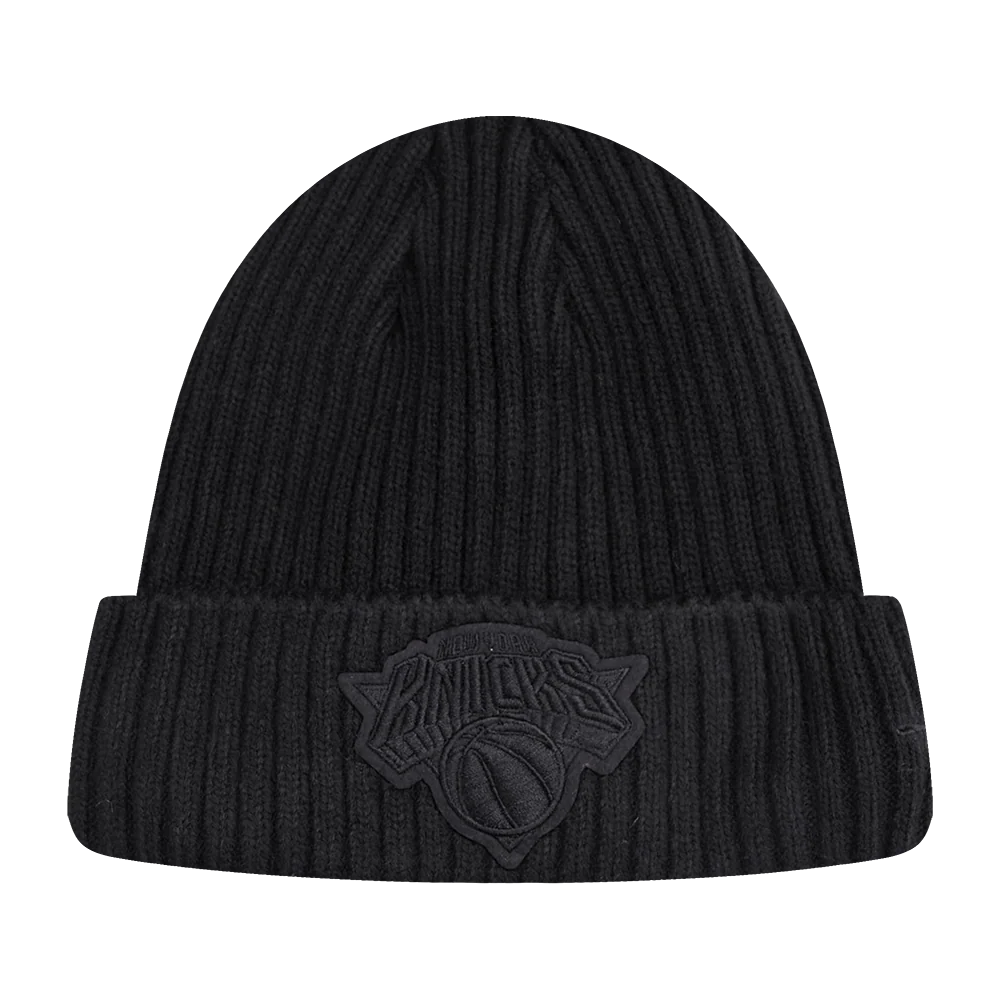 NBA NEW YORK KNICKS NEUTRAL BEANIE (BLACK)