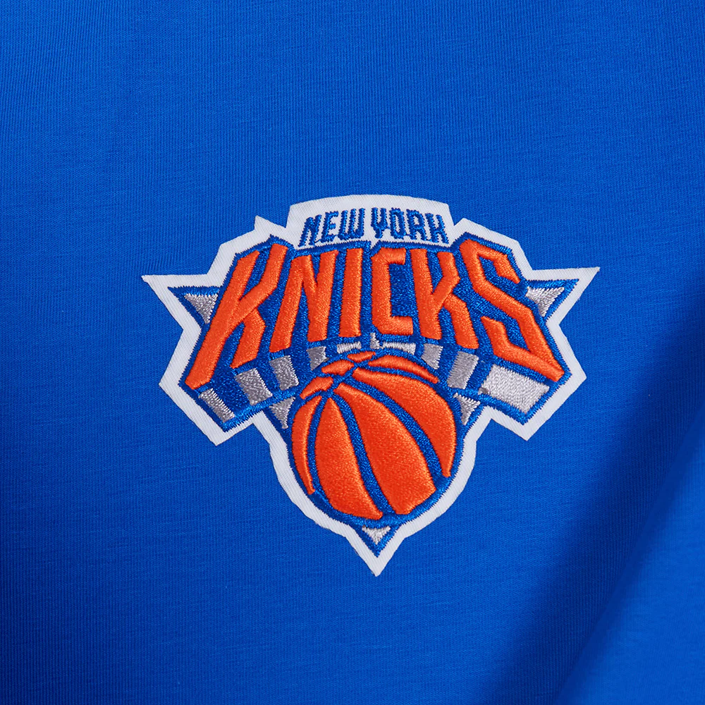 NBA NEWOMEN'S YORK KNICKS WINGSPAN WOMEN'S SJ BOXY TEE (ROYAL BLUE) - Image 10