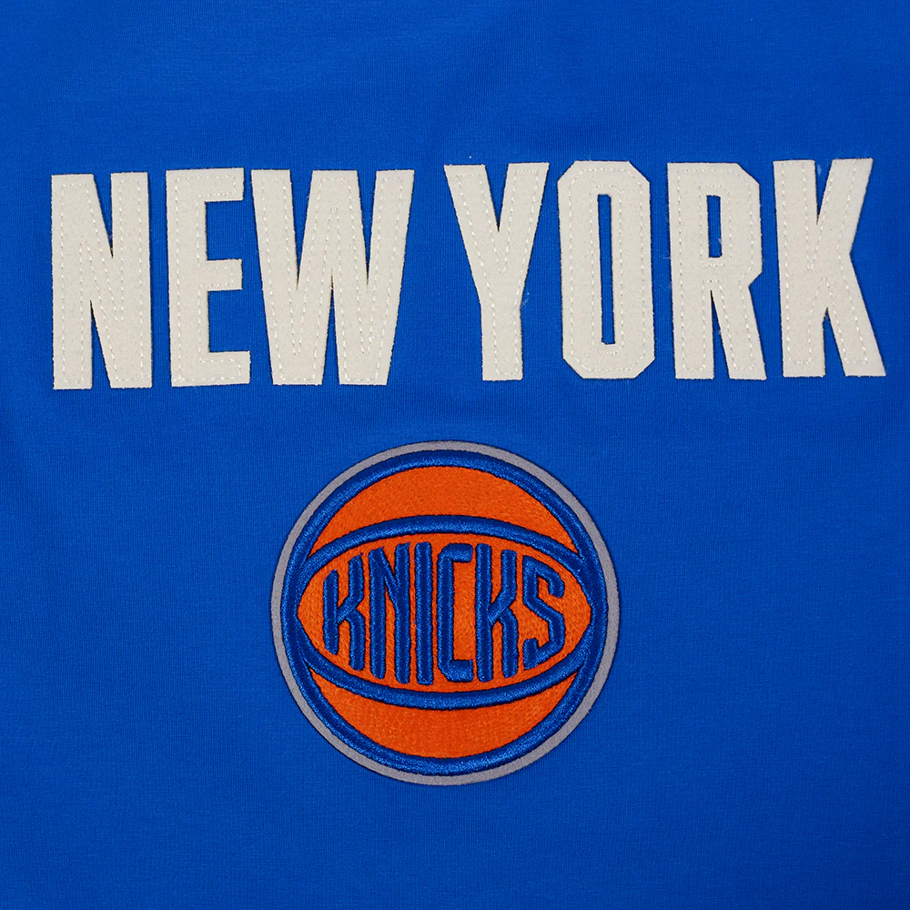 NBA NEW YORK KNICKS MODERN ORIGINALS WOMEN'S SJ BOXY TEE (ROYAL BLUE) - Image 6