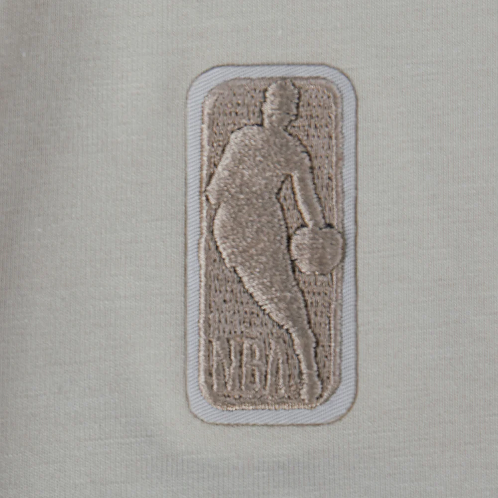 NBA NEW YORK KNICKS JALEN BRUNSON #11 NEUTRAL WOMEN'S SJ BOXY TEE (TAUPE) - Image 7