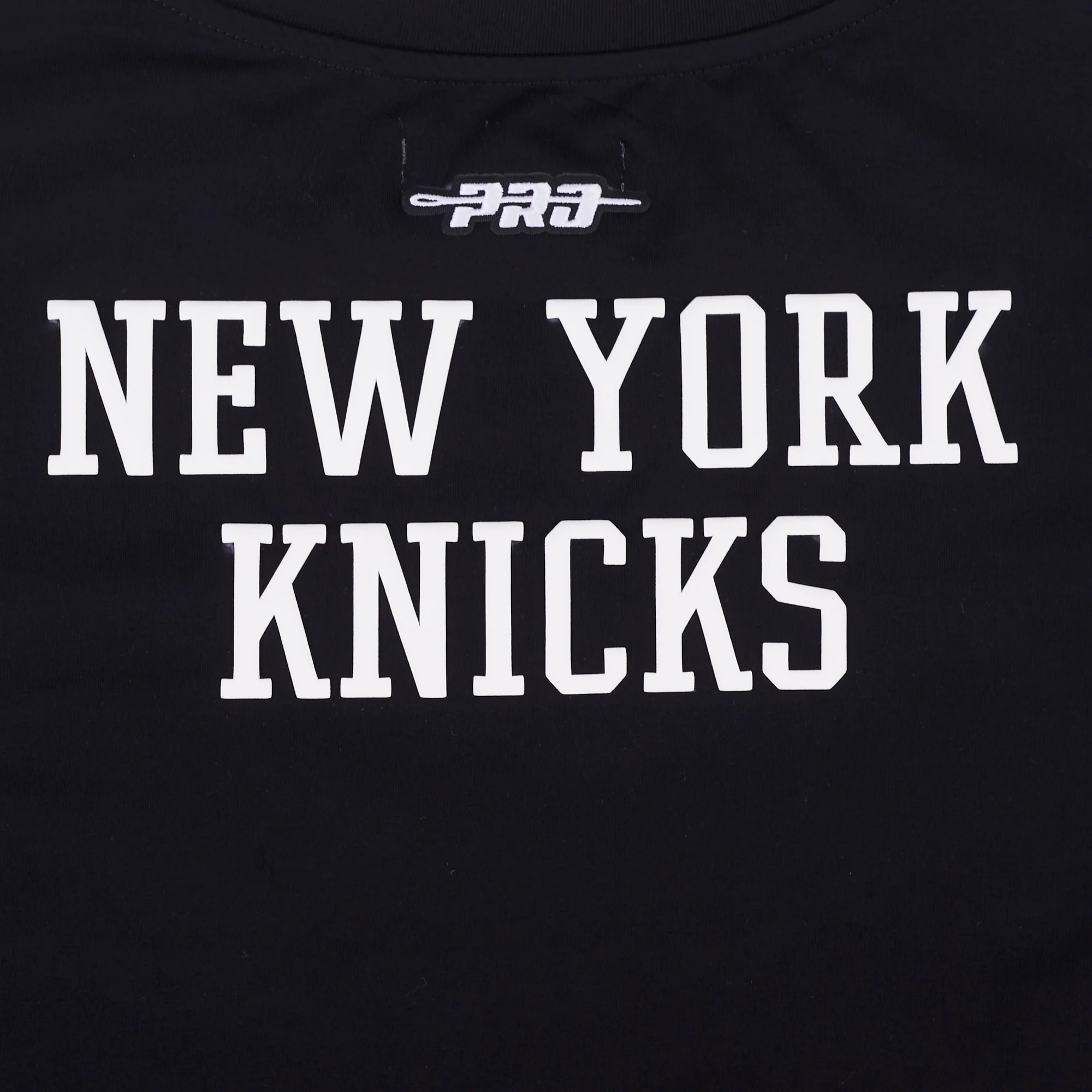 NEW YORK KNICKS 2026 NBA CHAMPIONSHIP WOMEN'S S/S BOXY TEE (BLACK) - Image 8
