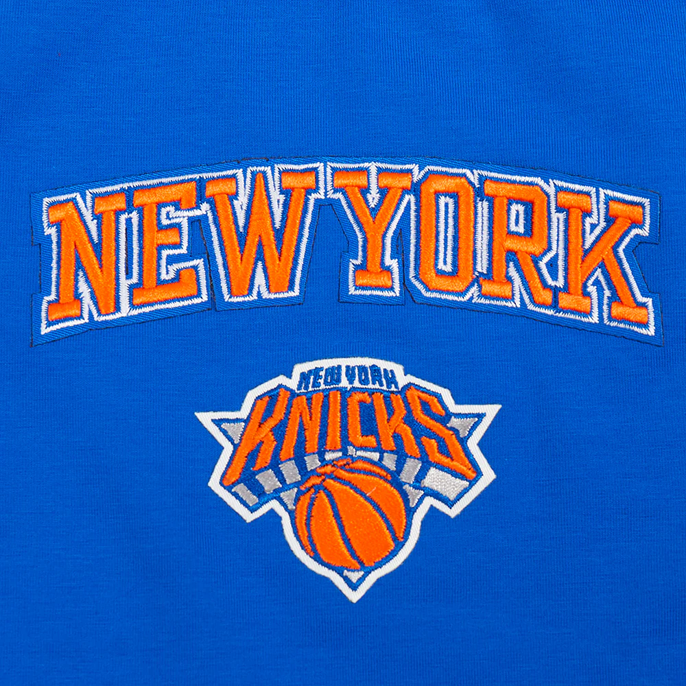 NBA NEW YORK KNICKS CLASSIC WOMEN'S RELAXED FIT RACERBACK (ROYAL BLUE) - Image 5
