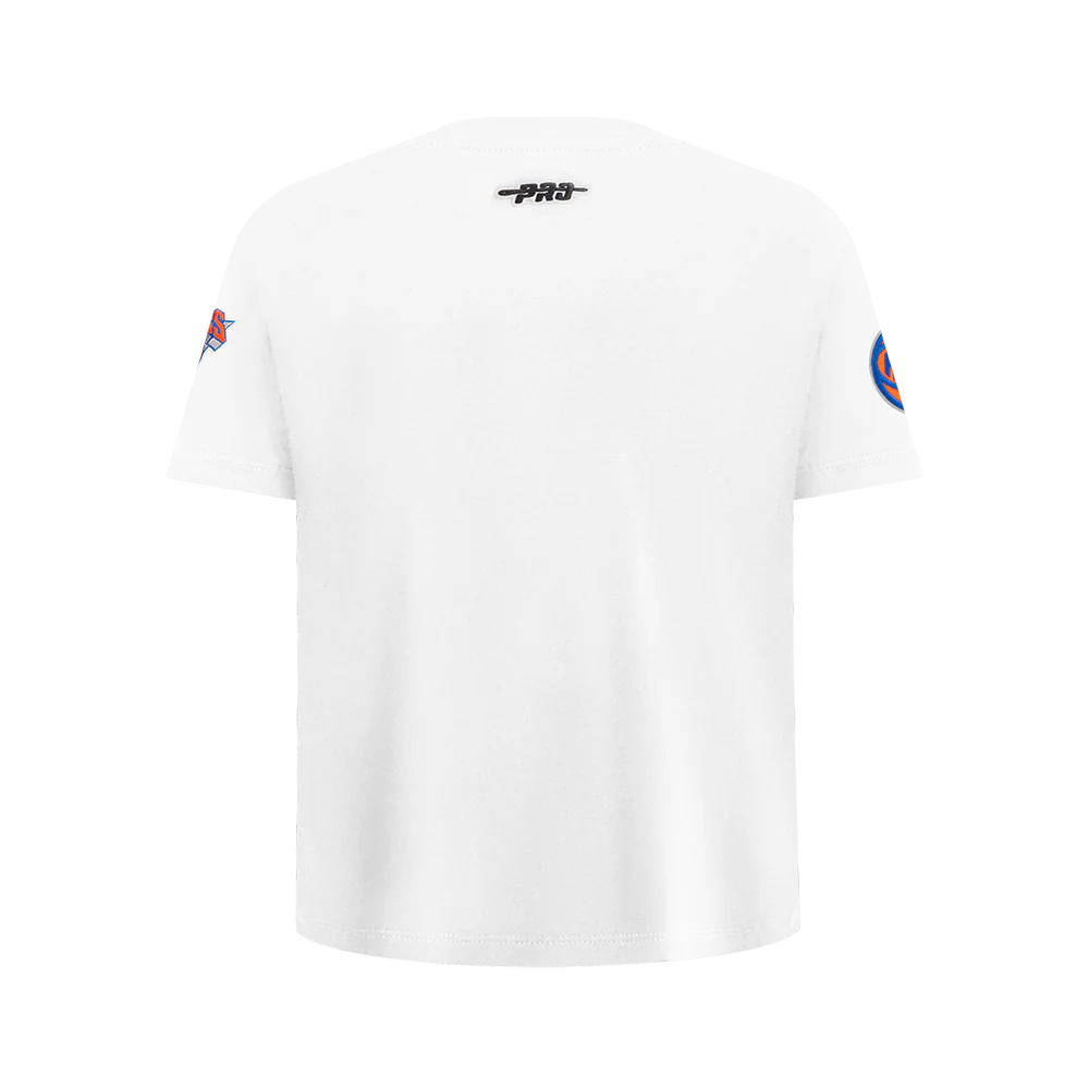 NBA NEW YORK KNICKS CLASSIC BIG BOY'S SJ TEE (WHITE) - Image 3