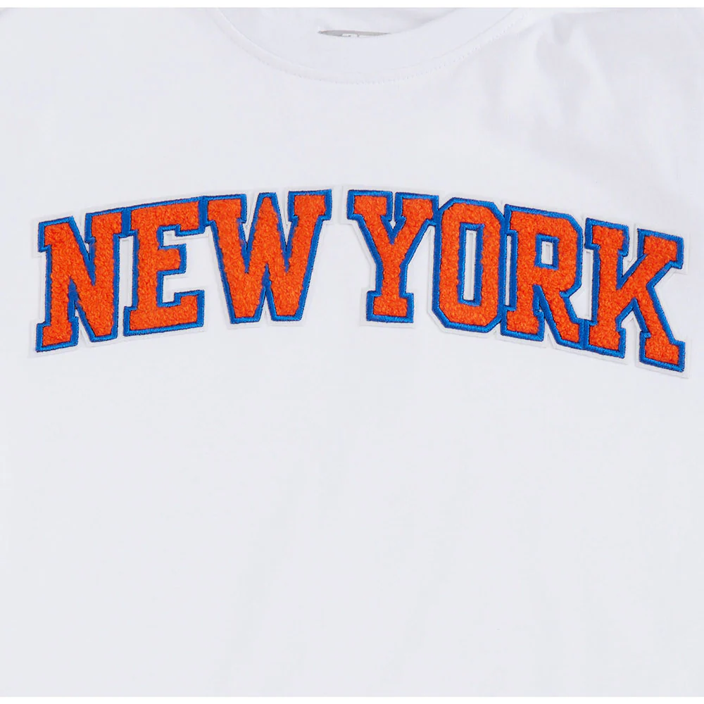 NBA NEW YORK KNICKS CLASSIC BIG BOY'S SJ TEE (WHITE) - Image 5