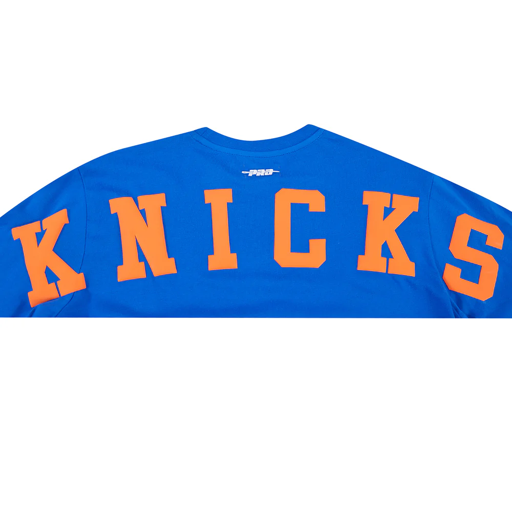 NBA NEW YORK KNICKS WINGSPAN BIG BOY'S DROP SHOULDER SS TEE (ROYAL BLUE) - Image 5