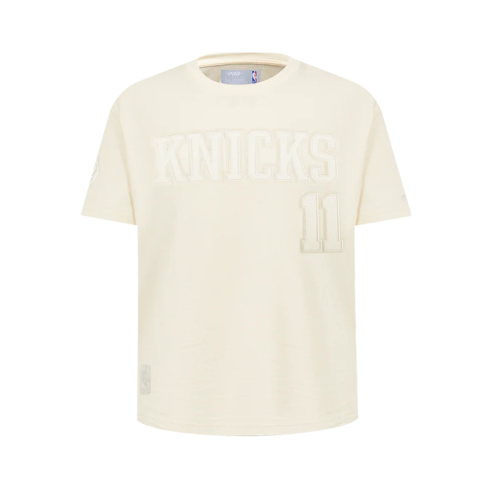 NBA NEW YORK KNICKS Jalen Brunson #11 NEUTRAL PNN BIG BOY'S SS TEE (EGGSHELL) - Image 3