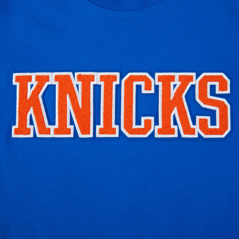 NBA NEW YORK KNICKS JALEN BRUNSON #11 CLASSIC PNN BIG BOY'S SS TEE (ROYAL BLUE) - Image 7
