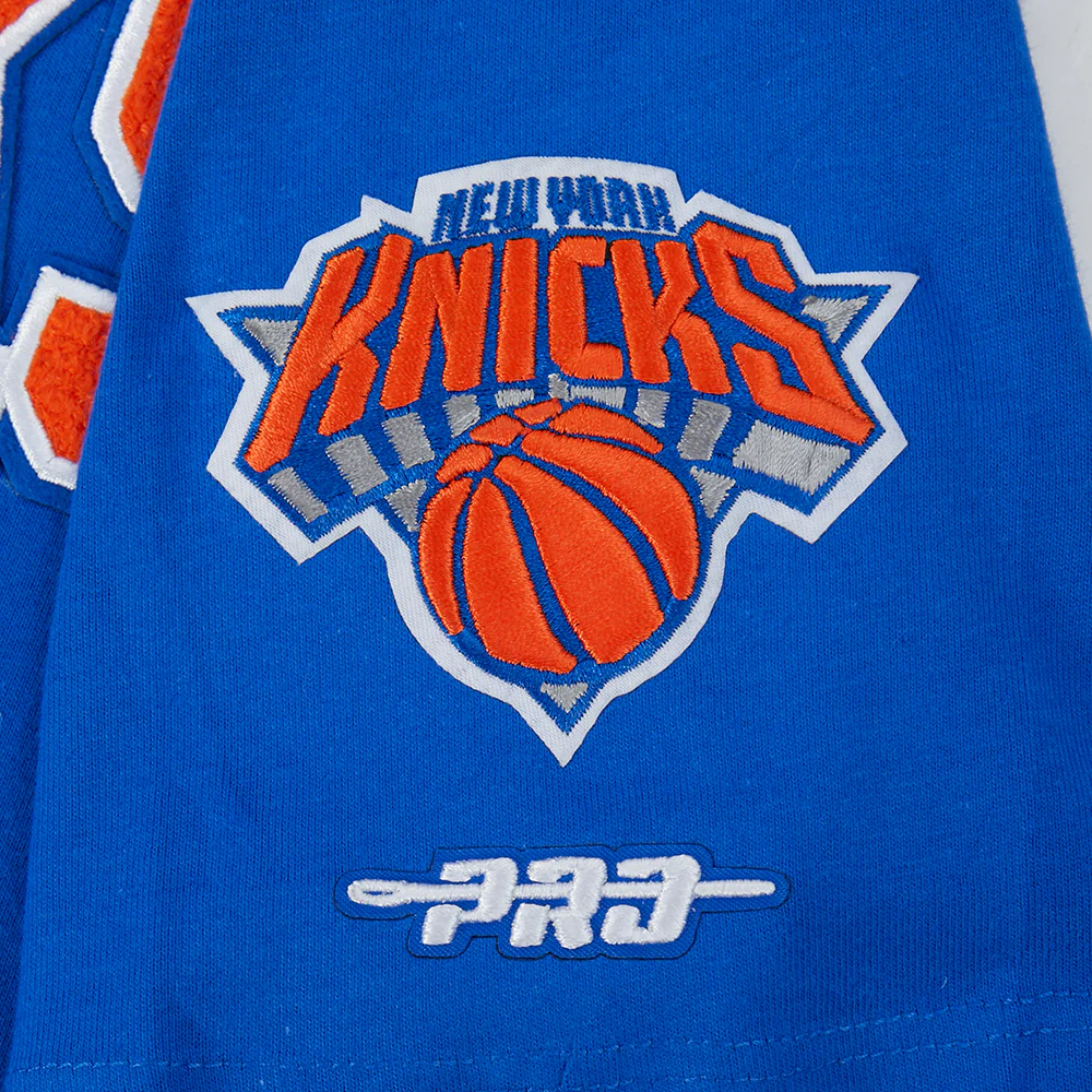 NBA NEW YORK KNICKS JALEN BRUNSON #11 CLASSIC PNN BIG BOY'S SS TEE (ROYAL BLUE) - Image 8