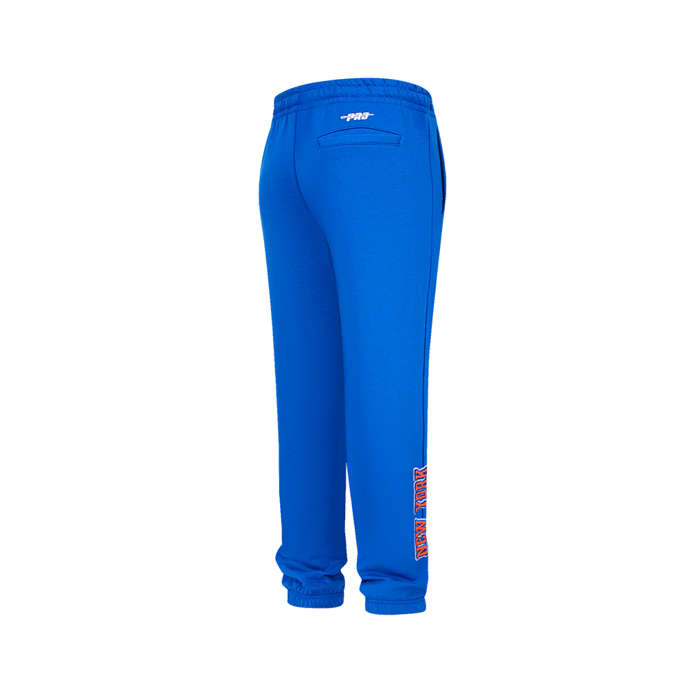 NBA NEW YORK KNICKS CLASSIC BIG BOYS FLC SWEATPANT (ROYAL BLUE) - Image 3