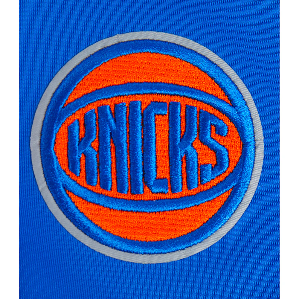 NBA NEW YORK KNICKS CLASSIC BIG BOYS TRACK PANT (ROYAL BLUE/ORANGE) - Image 5
