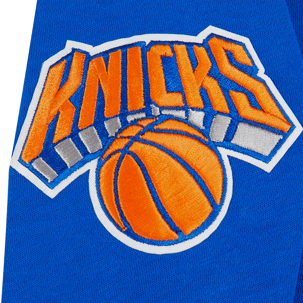 NBA NEW YORK KNICKS CLASSIC BIG BOYS FLC FZ PO HOODIE (ROYAL BLUE) - Image 6