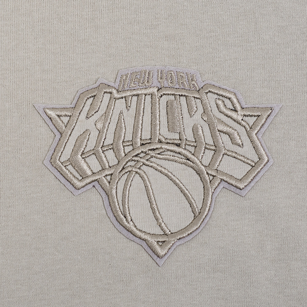 NBA NEW YORK KNICKS NEUTRAL BIG GIRLS TEE DRESS (TAUPE) - Image 6