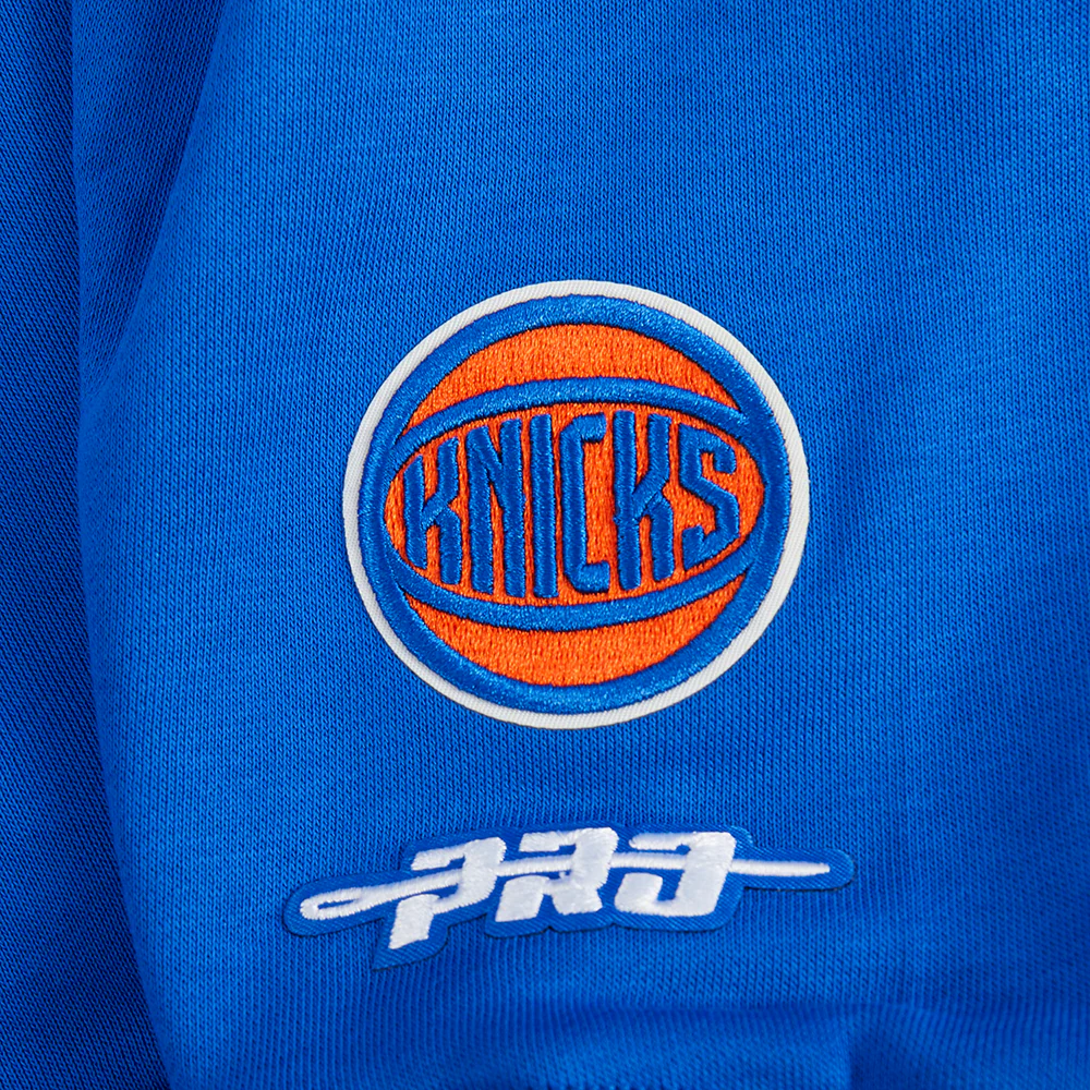 NBA NEW YORK KNICKS WINGSPAN WOMEN'S FLEECE CREWNECK (ROYAL BLUE) - Image 11