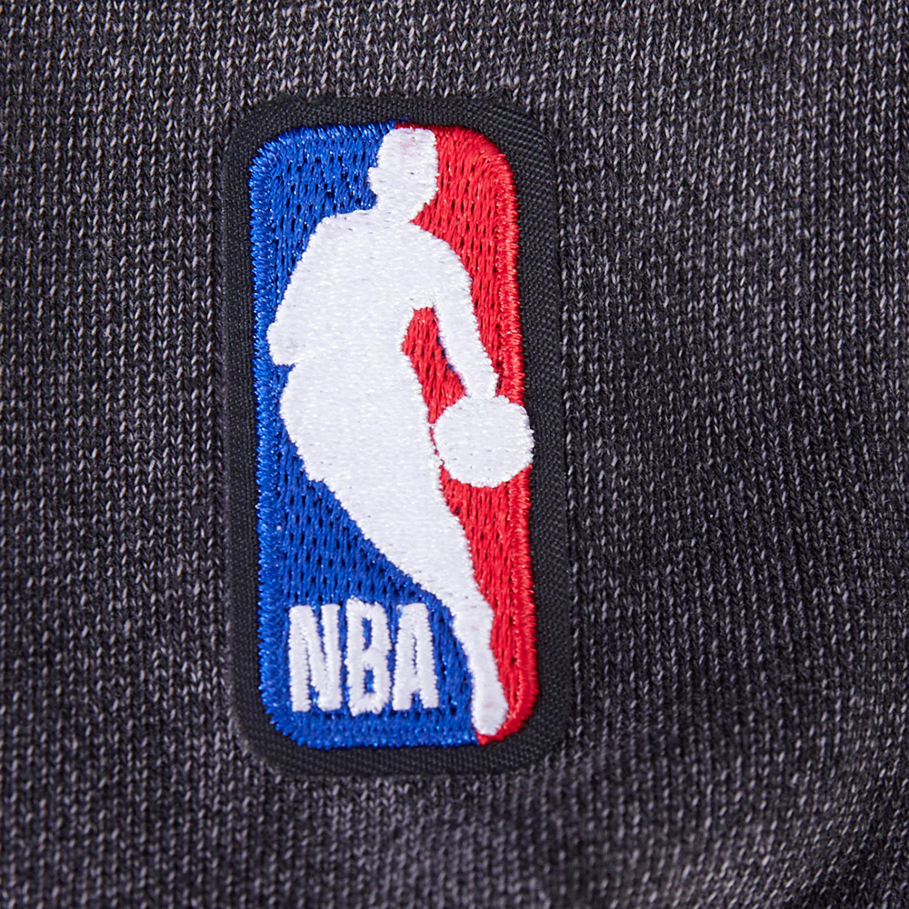 NBA NEW YORK KNICKS WASHED JEWELS WOMEN'S CREWNECK SWEATSHIRT (WASHED BLACK) - Image 7
