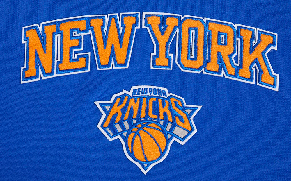 NBA NEW YORK KNICKS CLASSIC WOMEN'S CREWNECK (ROYAL BLUE) - Image 7