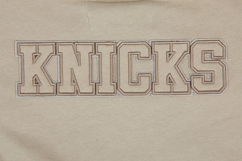 NBA NEW YORK KNICKS NEUTRAL WOMEN'S CREWNECK (TAUPE) - Image 7