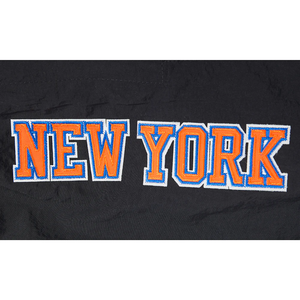 NBA NEW YORK KNICKS CLASSIC WIND WOVEN WOMEN'S PANT (BLACK) - Image 6