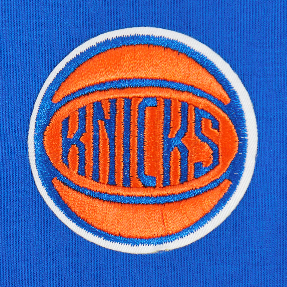 NBA NEW YORK KNICKS OLD ENGLISH WOMEN'S HW JERSEY LEGGING (ROYAL BLUE) - Image 5